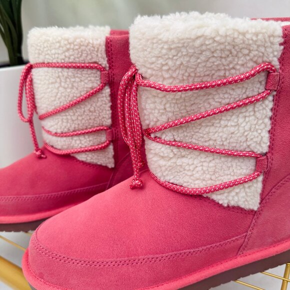 Koolaburra by UGG Michon Short Fashion Boot Size 4 Kids! - Picture 1 of 13